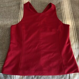 Banana Republic Crossback Red Tank Top - 8P